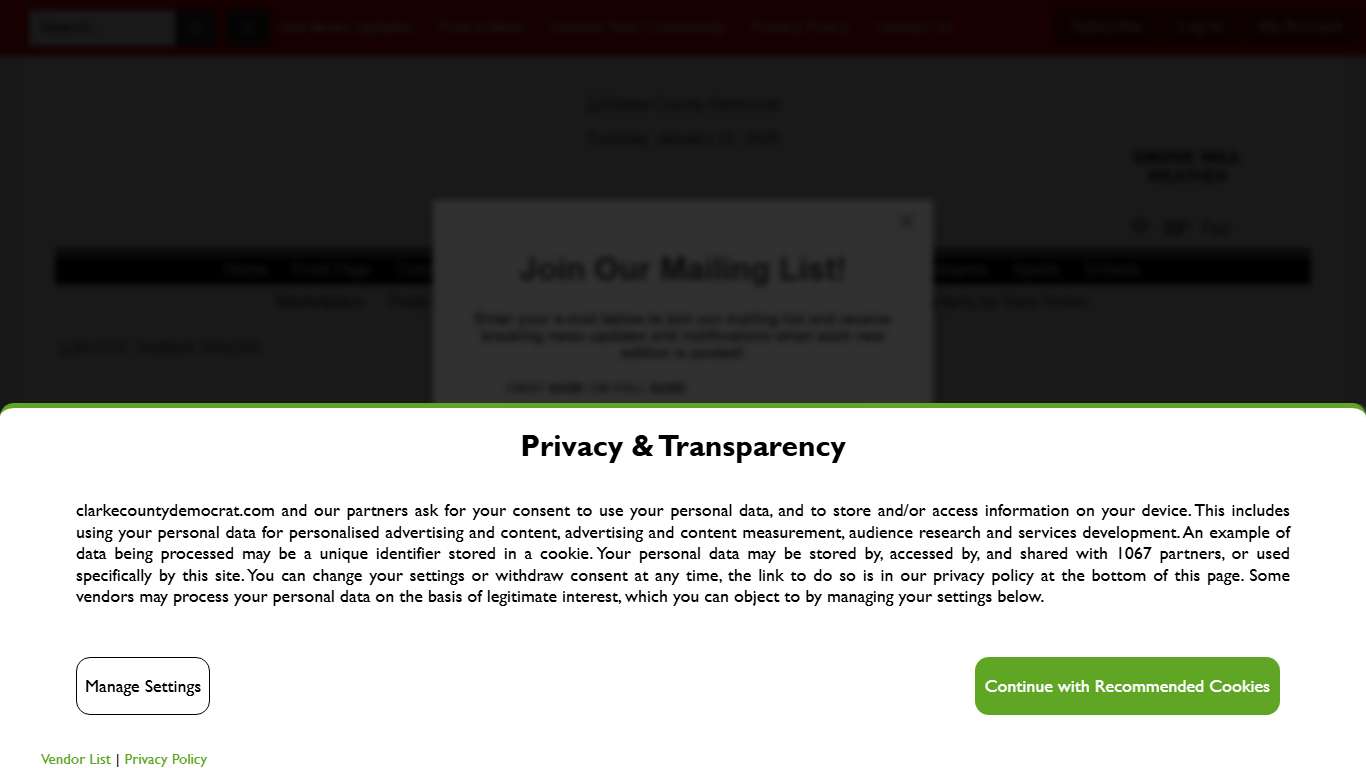 Records - Clarke County Democrat